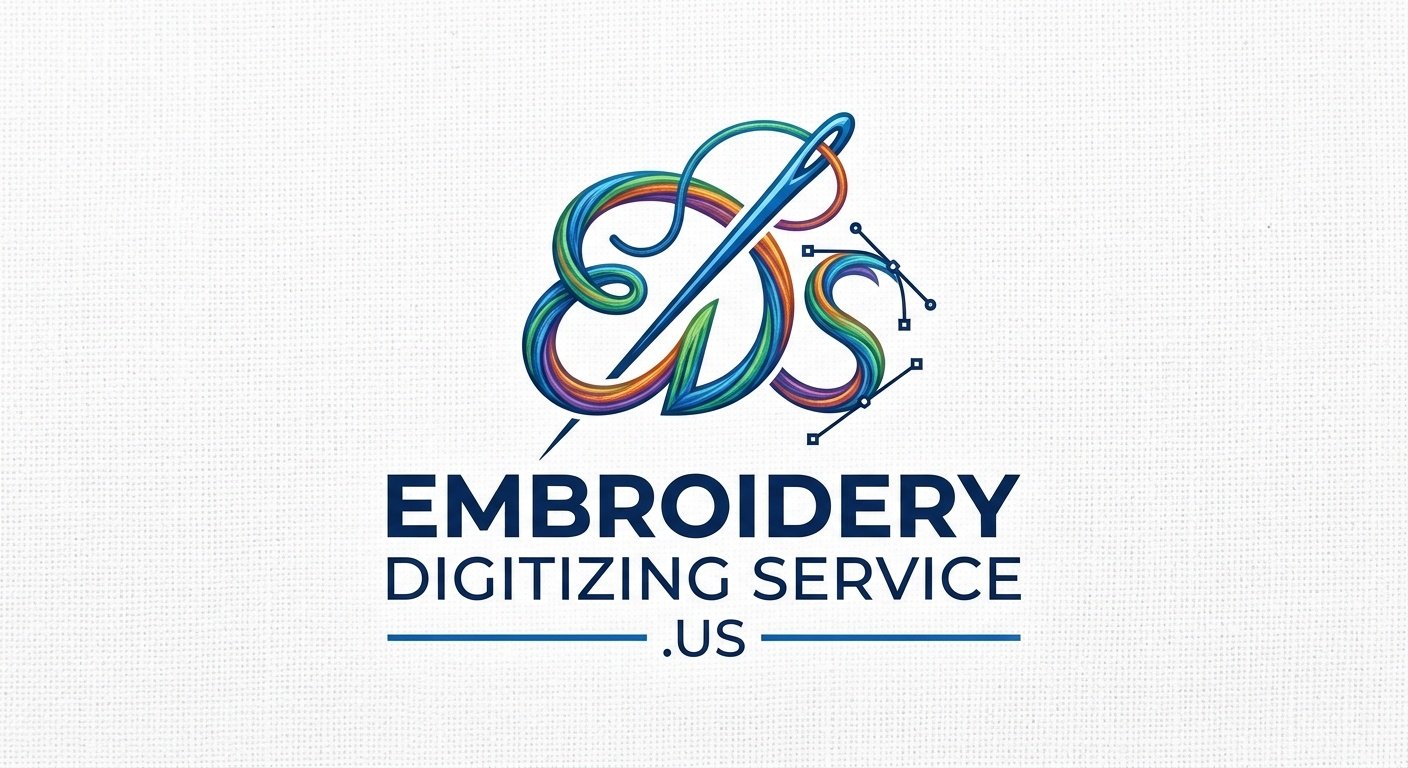 Embroidery Digitizing Service.US exact logo